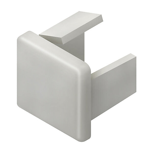 HKL Endstück rws 20x20 RAL9010 E2020.3